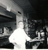 Frank Agatucci behind Peoria's favorite Pizza Bar